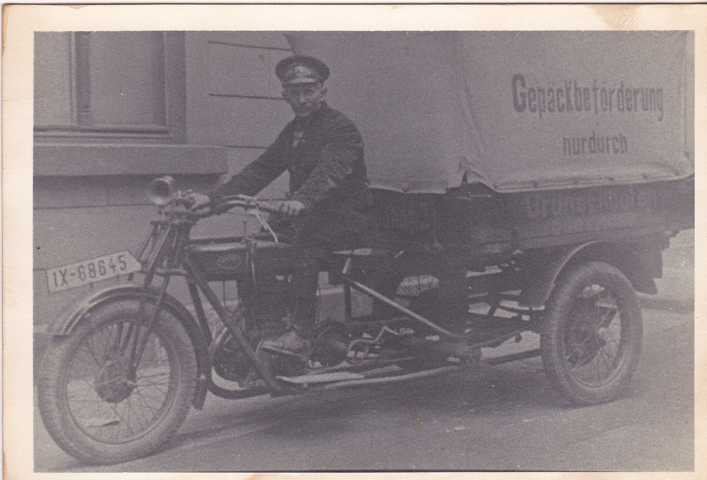 1927 Geschichte Umzugsfirma Andreas Ulm Gustav Ulm Möbelmotorrad Umzugsunternehmen 1927 Geschichte Umzugsfirma Andreas Ulm Gustav Ulm Möbelmotorrad Umzugsunternehmen